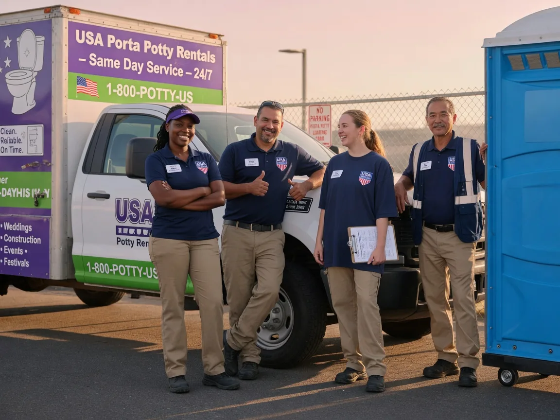 Porta Potty Rental company in Essington, PA